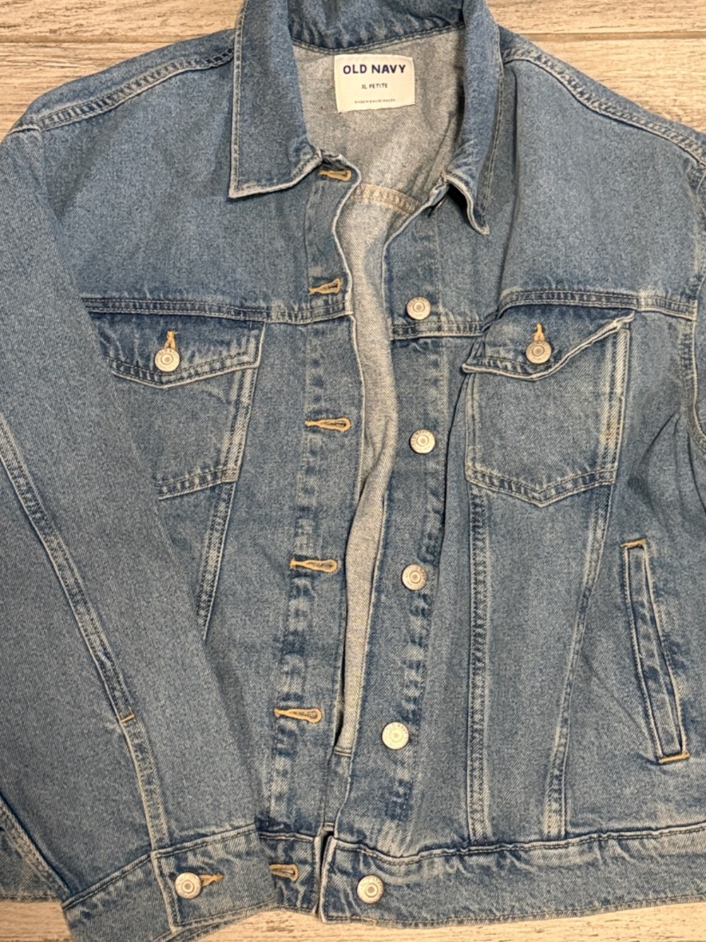 Old Navy Light Blue Denim Trucker Jacket